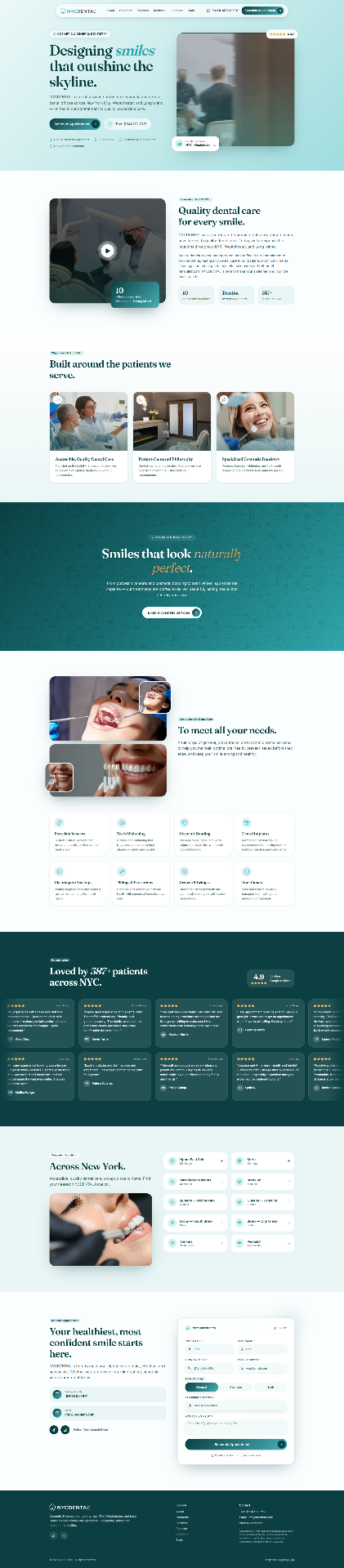 NYCDental — Modern cosmetic dentistry concept
